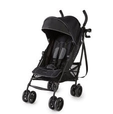 black Summer Infant 3DLite+ stroller 