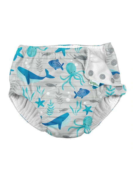 i play.® by green sprouts® Swim Diaper - Grey Undersea