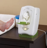 DexBaby wiper warmer on changing table