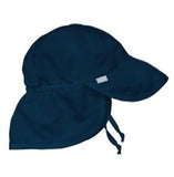 i play by green sprouts flap sun hat in navy