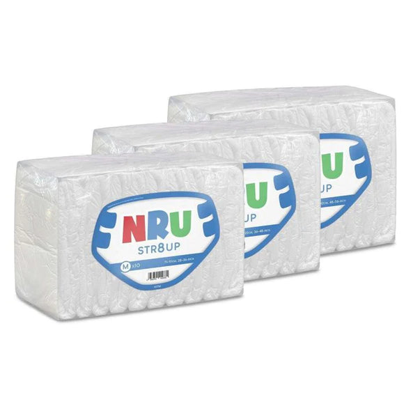 Tykables - Str8up Diapers - White