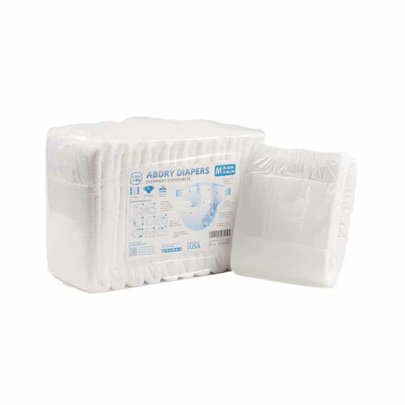 LittleForBig - ABDry White Adult Diapers