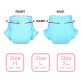 LittleForBig - ABDry Ultra Absorbent Diapers - Blue