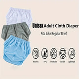 Adults Diaper Waterproof Pants - Small, Medium, Large