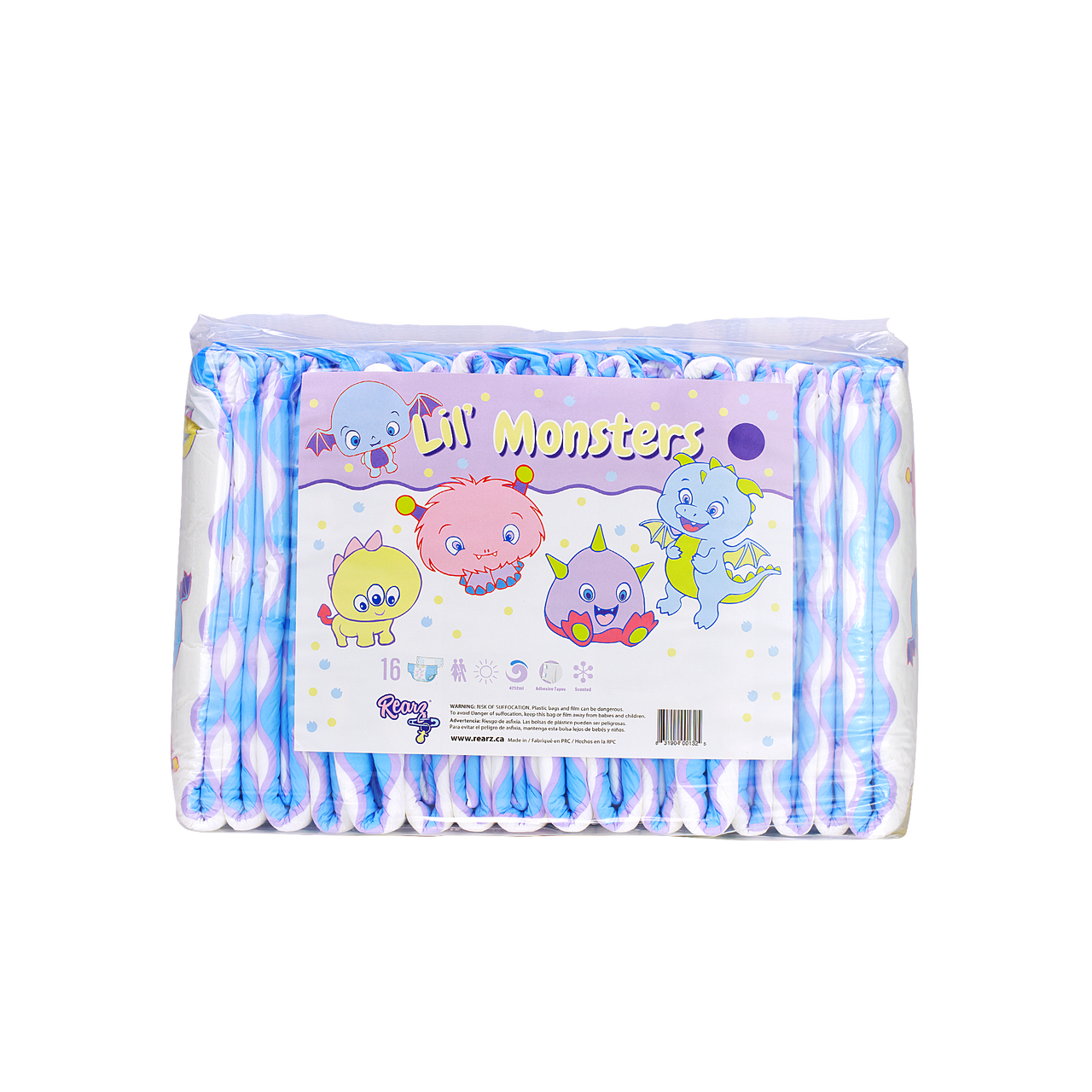 rearz lil monsters Rearz Lil' Monsters Adult Diapers – Universal Diapers