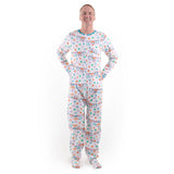 Rearz - Critter Caboose Zippered Adult Footed Jammies