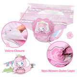 Little For Big - Little Beauty Cloth Back Diapers 10 Pieces Pack(M)/(L)/(XL)