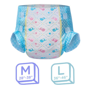 LittleForBig - Little Trunks Printed Diapers