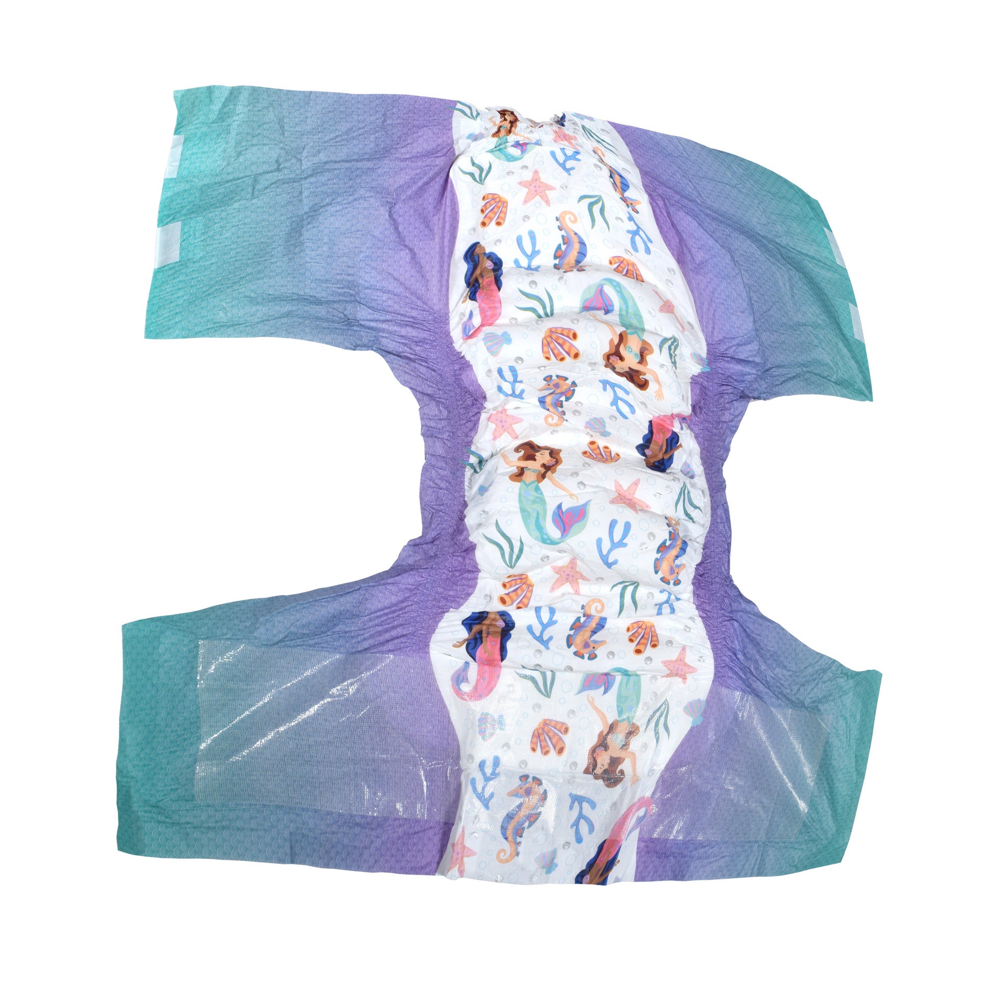 Rearz Mega Mermaid Tales Adult Diapers Universal Diapers Rearz mega mermaid tales adult diapers universal diapers