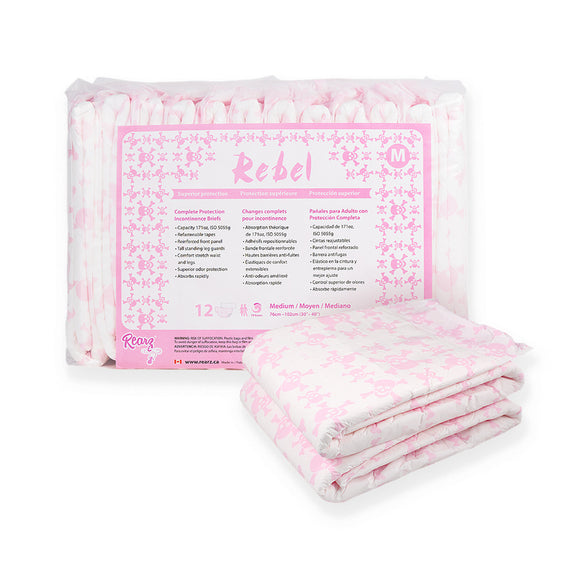 Rearz - Pink Rebel Adult Diapers