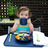 Silicone Learning Cup - Navy
