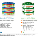 Munchkin - Nursery Fresh® Diaper Pail Refills - 3 Pack