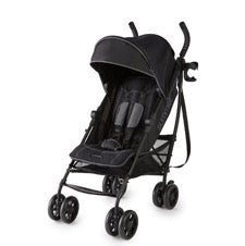 Summer infant 3DLite+ Convenience Stroller in matte black