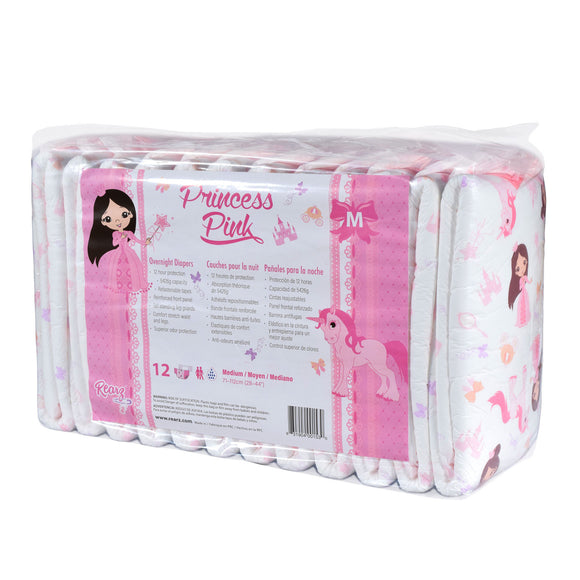PINK FRILLY PLASTIC DIAPER COVERS 