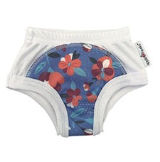 pair of Applecheeks training pants in flower pattern