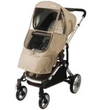 jogger stroller with Manito Elegance Beta stroller cover in beige