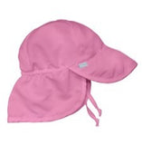 i play by green sprouts flap sun hat in pink