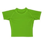 i play by green sprouts short sleeve rashguard swim shirt in green