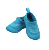 pair of i play by green sprouts water shoes in aqua