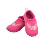 pair of i play by green sprouts water shoes in pink