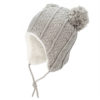 Grey Bear – children’s knitted beanies, cute winter hats