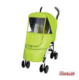 stroller with Manito Elegance stroller cover in pale green