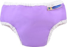pair of Mother Ease training pants in lilac