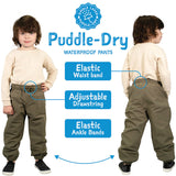 Puddle-Dry Rain Pants (Single Layer) | Dinoland