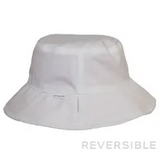 Sherpa Reversible Bucket Hat - White/Pink Candies