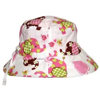 Sherpa Bucket Hat - Pink Elephant