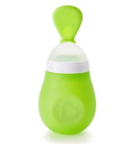Squeeze Spoon for babies in green