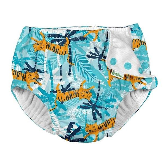 Green Sprout & i play - Ruffle Snap Reusable Absorbent Swim Diaper