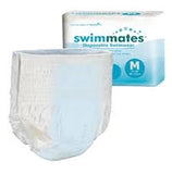 pack of swimmates diapers with sample diaper