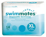 pack of swimmates diapers in extra large on white background
