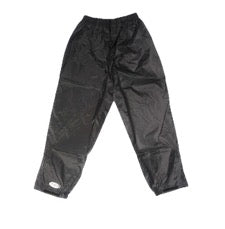 pair of Tuffo adventure rain pants in black